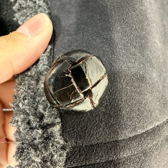 Lauren faux swede jacket winter coat black size S - Picture 4 of 13